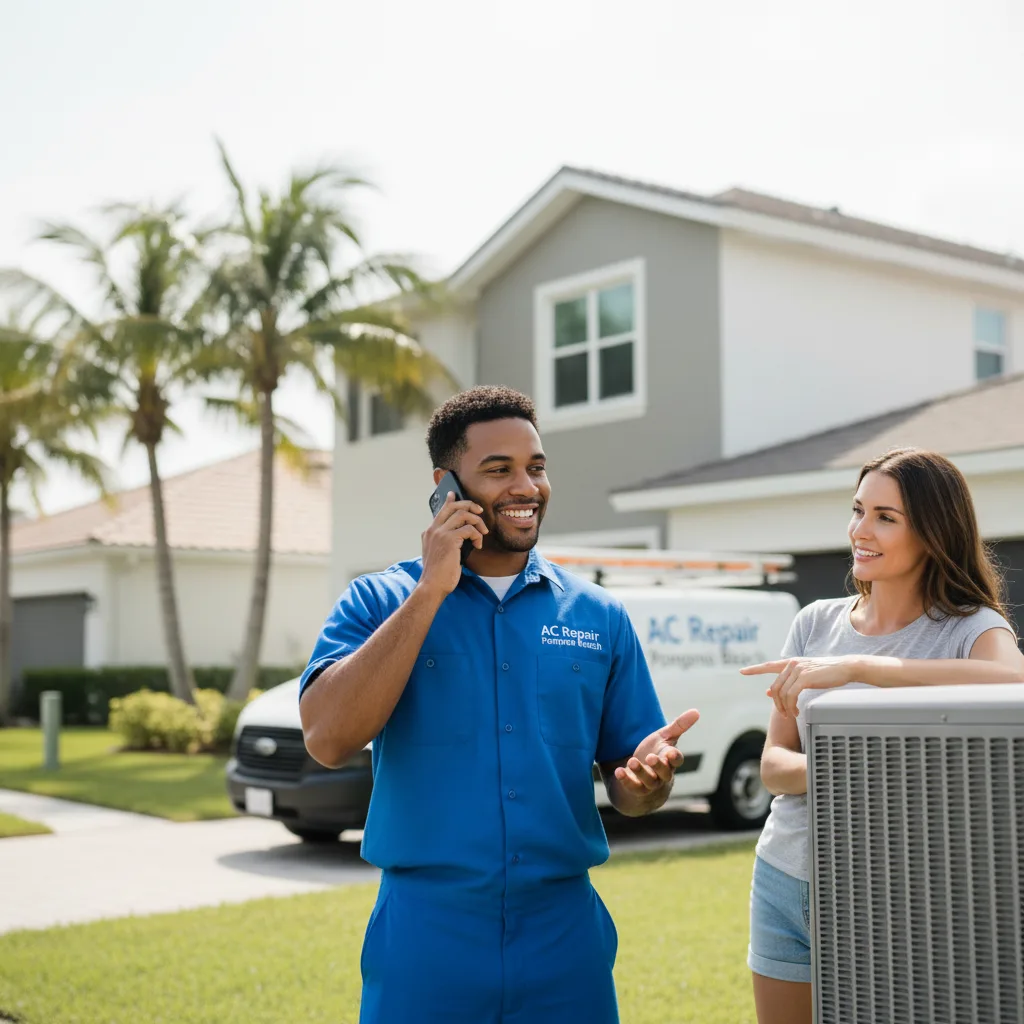 AC Repair Pompano Beach customer support in Lineville
